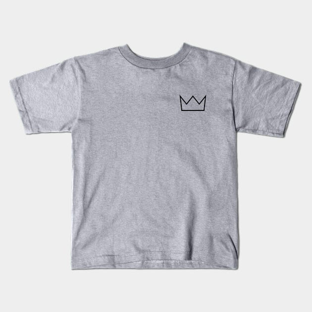 King Kids T-Shirt by ToiletQueen